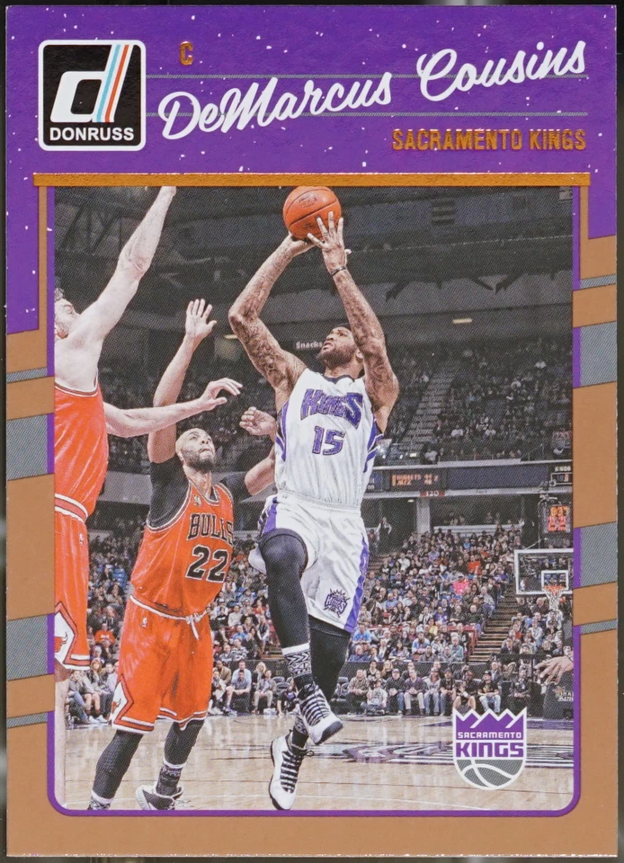 Baloncesto Donruss 2016-17 DeMarcus Cousins #54 casi nuevo Foto 1 de 1