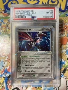 2007 Pokemon Ex Skarmory EX Holo Power Keepers PSA 8 NM-MT #98 - Picture 1 of 3