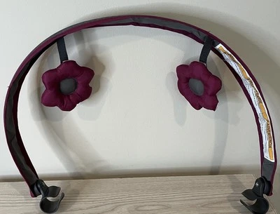 Graco Pack n Play Napper Bassinet Replacement Clip On Mobile Toy Bar Flowers - Image 1 of 4