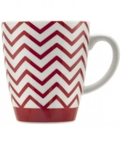Bialetti MUG Kaffeebecher weiß/rot - POP ROSSO - Bild 1 von 1