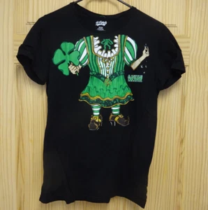 St. Patricks Damen T-Shirt Rundhalsausschnitt Kostüm Kobold, Large 12-14 - Bild 1 von 7