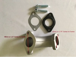26mm Manifold Intake Pipe For 100cc 110cc 125cc 175cc Lifan Dirt & Pit Bike ATV - Bild 1 von 5