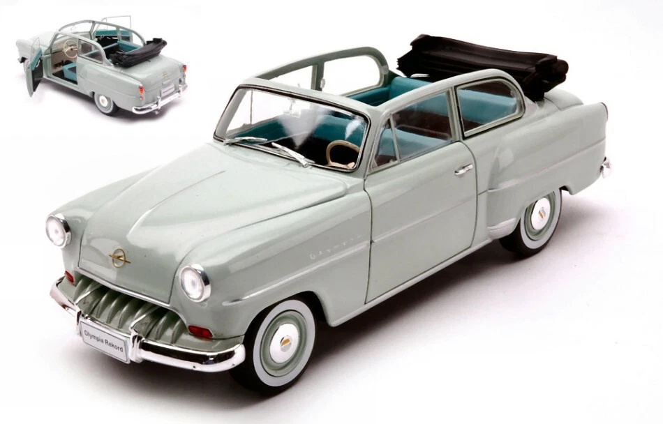 Modellino auto scala 1:24 Whitebox OPEL OLYMPIA REKORD diecast modellismo sta... - Immagine 1 di 1