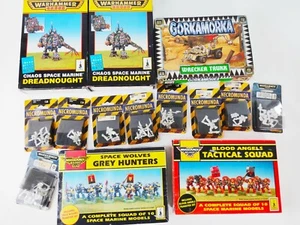 Warhammer 40k METAL Boxes Blisters Multilisting Boxed Gorkamorka Necromunda - Picture 1 of 101