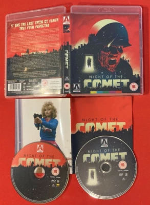 NIGHT OF THE COMET Blu-Ray/DVD ARROW Thom Eberhardt Mary Woronov 1984 REG B oop Foto 1 de 2