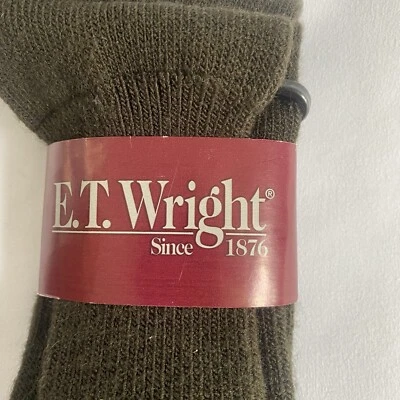 Calcetines para hombre XL 13-16 EE. UU. 75 % acrílico 25 % nailon lavables de colección E.T. Wright Foto 1 de 4
