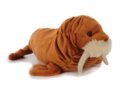 Plüschtier Walross 34 cm, Kuscheltiere Stofftiere Robbe Robben Walrosse Eismeer - Bild 1 von 3