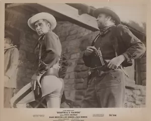 Steve Cochran + Glenn Strange in Quantrill's Raiders (1958) 🌟Vintage Photo 795 - Picture 1 of 2