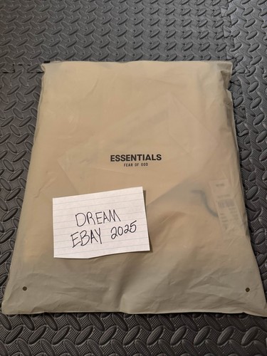 Felpa con cappuccio FOG Pacsun Fear Of God Essentials pull over (SS21) taglia M crema