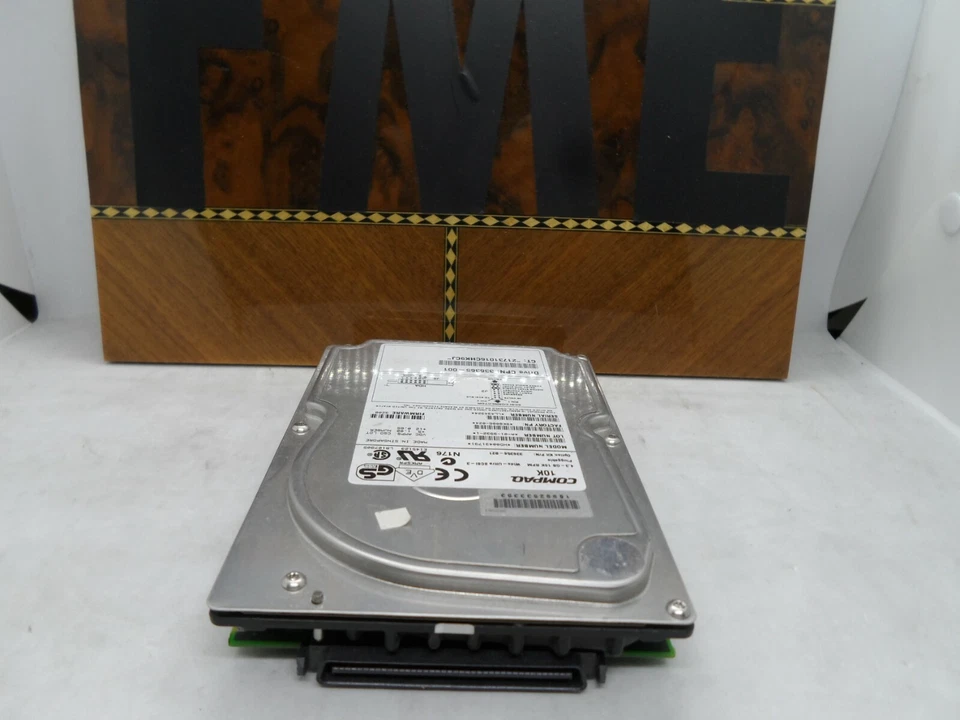 Disco duro COMPAQ 4,3 GB 10 K RPM 80 PINES HDD 3,5" 336356-B21 336365-001 Foto 1 de 4