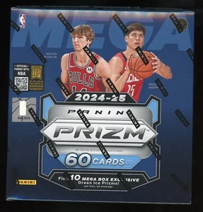 Mega caja de pasatiempos de baloncesto Panini Prizm 2024-25 (hielo verde) - Imagen 1 de 1