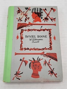Daniel Boone Wilderness Scout Stewart White Junior Deluxe Edition 1957 HC - Bild 1 von 17