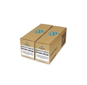 Brother Trommel 2x DR3400 DR-3400 kompatibel DCP-L 5500 6600 Duston schwarz - Bild 1 von 6
