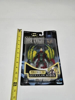 Figura Robin Kenner 1996 Garra de Buceo Premium Leyendas de la Noche Oscura de Colección Nueva en Caja Foto 1 de 4