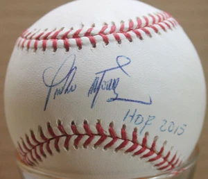 "PEDRO MARTINEZ" HALL OF FAME SIGNED BASEBALL (JSA) - Picture 1 of 4