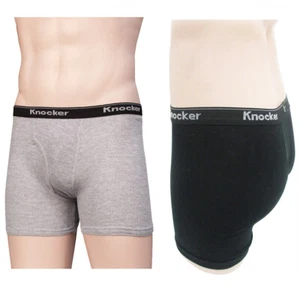 6 Men's Boxers Briefs Underwear Shorts Size Xl Cotton Black - Picture 1 of 1