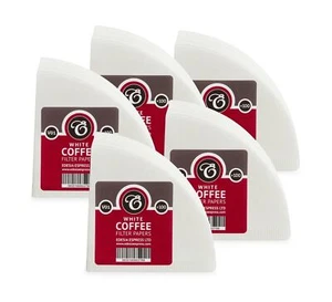 500 size V01 white coffee filter papers, V shaped, compatible with Hario - Picture 1 of 3