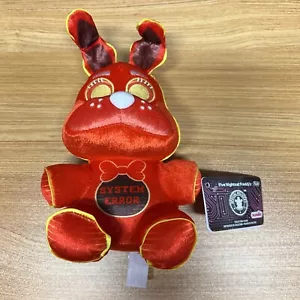 ¡NUEVO Funko Pop! Peluche Five Nights at Freddy's VR Bonnie System Error Rojo FNAF - Imagen 1 de 2