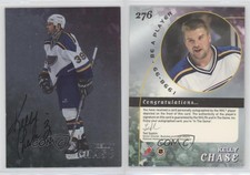 1998-99 ITG Be A Player Silver Auto Kelly Chase #276 Auto