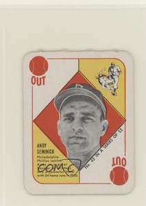 1951 Topps Red Backs Andy Seminick #45