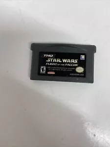 STAR WARS: FLIGHT OF THE FALCON NINTENDO GAME BOY ADVANCE - Picture 1 of 3