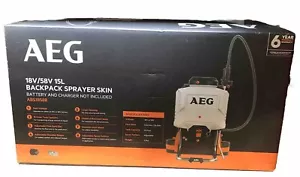 AEG 58V / 18V 15L Hybrid Backpack Shoulder Straps & Hip Harn Sprayer - Tool Only - Picture 1 of 6