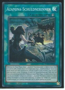 YU GI OH AZAMINA SCHULDNERINNEN  ROTA-DE054 SUPER RARE 1.AUFLAGE - Bild 1 von 1
