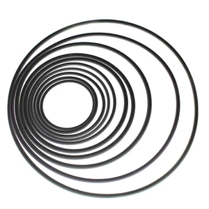 Cinturón de goma redondo para grabadora 10 piezas tamaño mezclado 80-130 mm 1/1,5 mm diámetro - Imagen 1 de 10