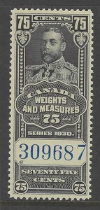 Bigjake: Canadá, FWM-66, 75 centavos pesos y medidas - ingresos - Imagen 1 de 2