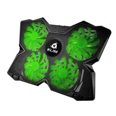 Klim Wind Gaming Cooling Cooler Pad for Laptop Green - Bild 1 von 3