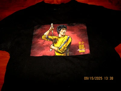 Новый черный DGK x Брюс Ли техника короткий рукав футболка SZ MED - Изображение 1 из 4