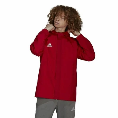 Veste de Sport pour Homme Adidas Entrada 22 Rouge - Photo 1/4