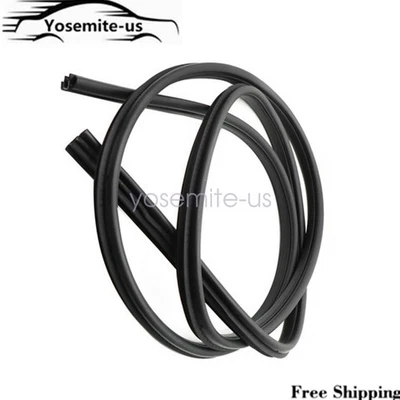 Black Front door weatherstrip seal Fit For Dodge Ram 1500 2500 3500 2002-2008 - Изображение 1 из 4