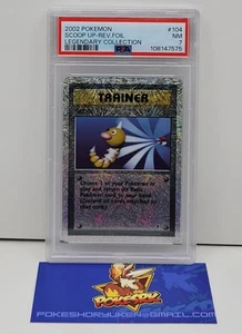 Pokemon 2002 Legendary Collection PSA 7 Scoop Up Reverse Holo 104/110 - Picture 1 of 4