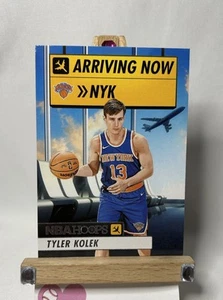 Tyler Kolek 2024-25 Panini Hoops Arriving Now #13 New York Knicks - Bild 1 von 6