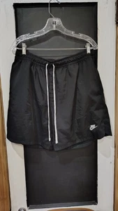 mens nike black drawstring athletic shorts size XL - Picture 1 of 5