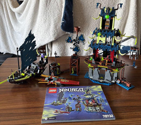 LEGO Ninjago 70736 Ghost Stealth Raider Haunted House Set w/ Instructions No Box