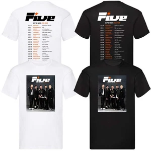 Camiseta Five Keep on Movin 2025 Tour Boy Band Música Concierto Mercancía Fan Camiseta Regalo - Imagen 1 de 5