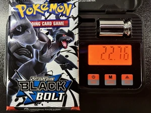 Pokemon Black Bolt Inglés Booster Pack Sellado 22.76g 3.69mm - Imagen 1 de 6