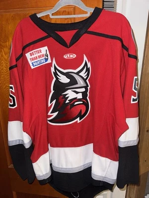 Camiseta deportiva Adirondack Thunder Game Worn Home Foto 1 de 4