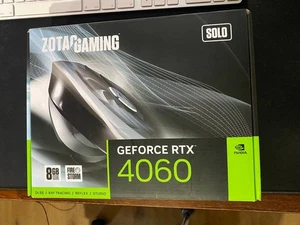 ZOTAC GAMING GeForce RTX 4060 SOLO 8GB GDDR6 SFF Graphics Card - Photo 1/3