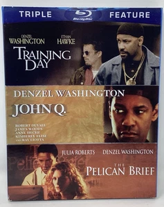 John Q / Pelican Brief, The / Training Day Blu-ray NEW - Picture 1 of 4