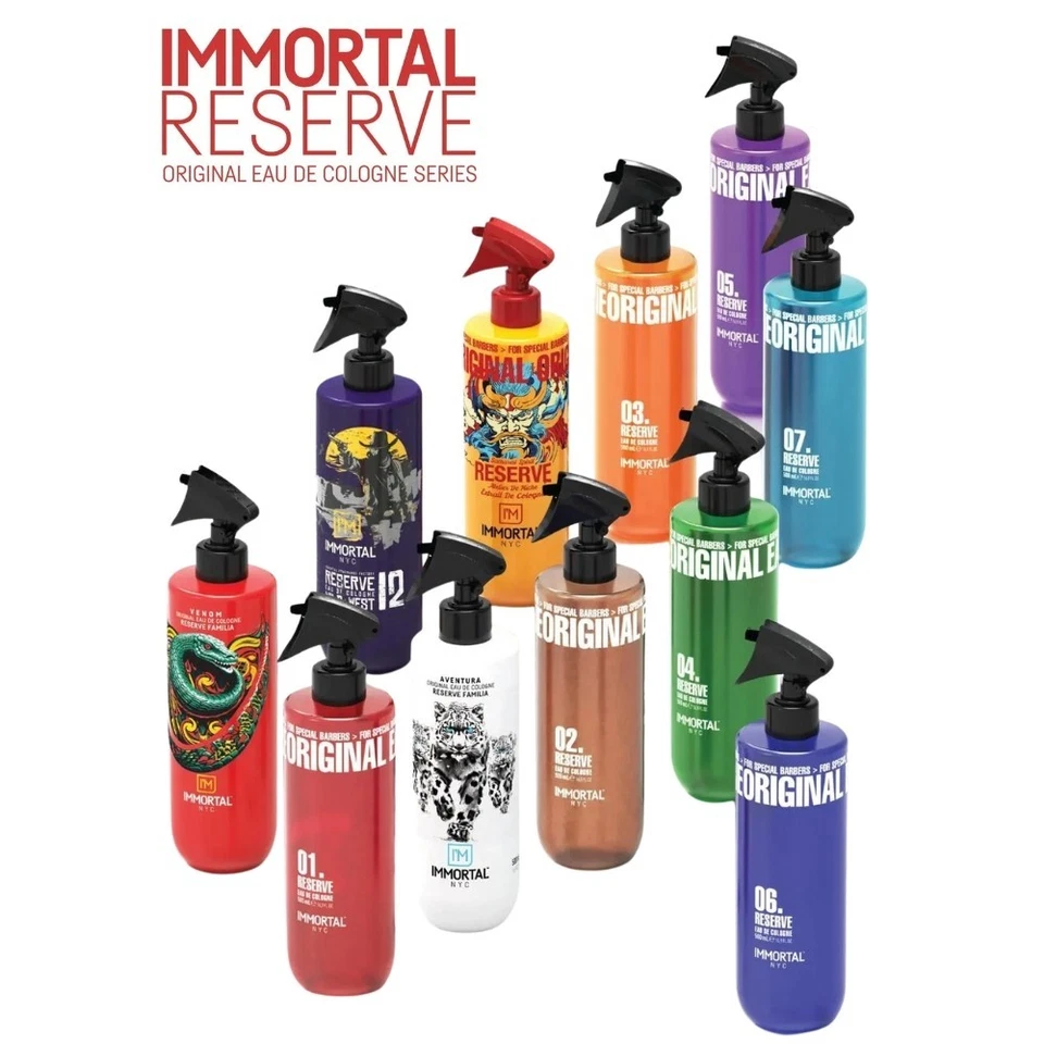 Immortal NYC Reserve Eau De Cologne ELIGE AROMA NUEVO Foto 1 de 1