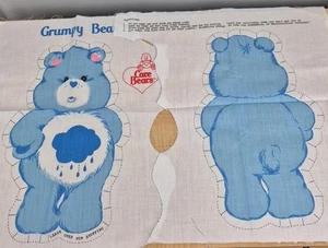 Spring Industries Care Bear Grumpy Bear Cut And Sew Panel Blue Bear #6712 - Picture 1 of 10