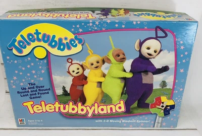 Vintage "Teletubbyland" Teletubbies 3D Board Game Complete 1998 MB READ - Image 1 of 4