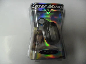 Brand New Acrox Mon-Black mini Laser Mouse 2000dpi (Black) for Laptops/Mobiles - Picture 1 of 2