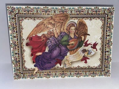 Papyrus Christmas Greeting Card - Intricate Angel - Image 1 of 4