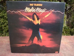 Pat Travers- Makin' Magic Vinyl LP Record by Polydor Records (1977) - Imagen 1 de 5