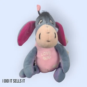 Disney Store Love Bug Eeyore Sitzsack Winnie Puuh Beanie Plüschtier Valentinstag - Bild 1 von 5