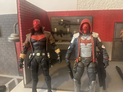Mcfarlane New 52 Red Hood & Dc Collectibles Arkham Knight Red Hood Bundle Cover